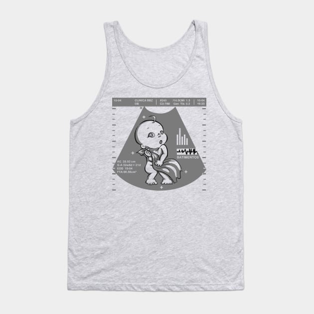 Ultrasound timid baby Tank Top by Lima's